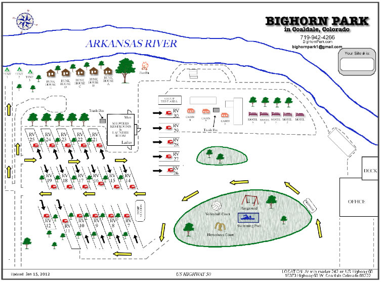 Bighorn park map